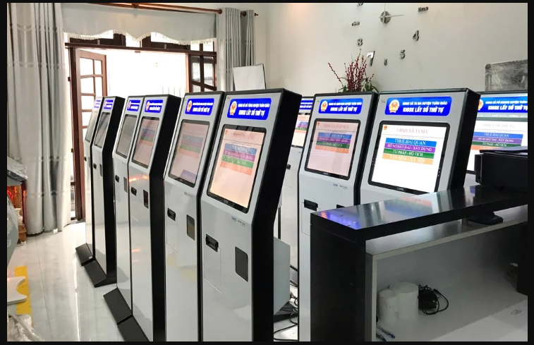 KIOSK lấy số thứ tự - hệ thóng xếp hàng tự động digiplus