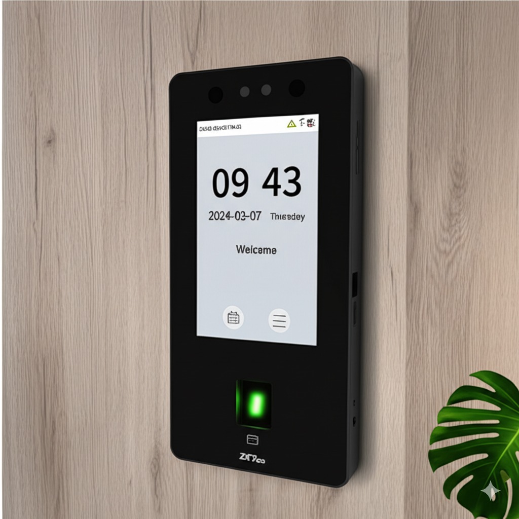 máy chấm công khuôn mặt cố định