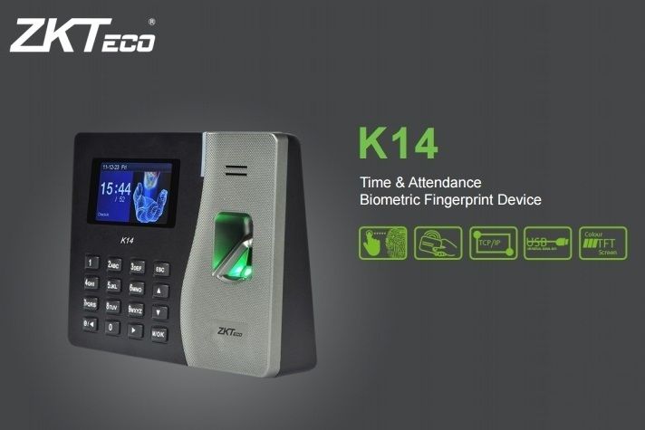 máy chấm công zkteco K14