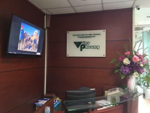 Lắp đặt máy chấm công Ronald Jack DG 1800 tại tập đoàn đầu tư Việt Phương 4 0e4231d88f756b2b3264