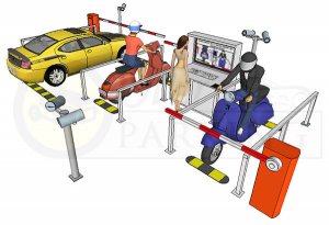 Thi công hệ thống bãi đỗ xe thông minh chung cư bằng thẻ cảm ứng từ