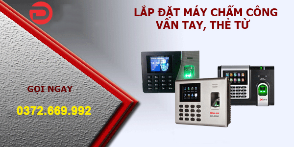 Dịch vụ lắp đặt máy chấm công tại miền Bắc Dịch vụ lắp đặt máy chấm công tại miền Bắc