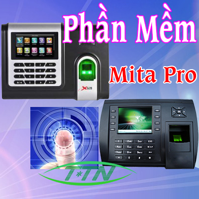 máy chấm công Mita sử dụng kèm phần mềm 